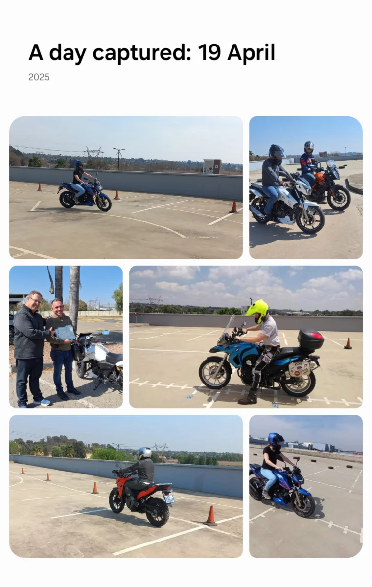 K53 motorcycle licence training